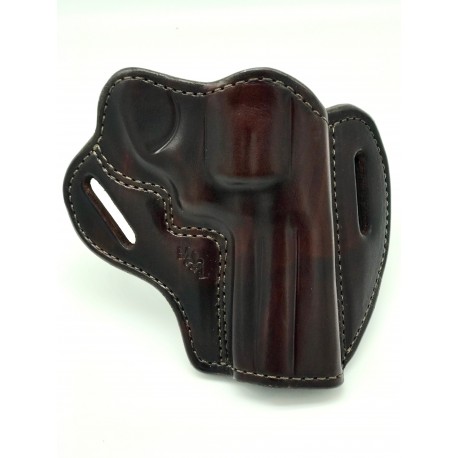 S&W 686 4in/ GP 100 Outside The Waist Holster Mahogany